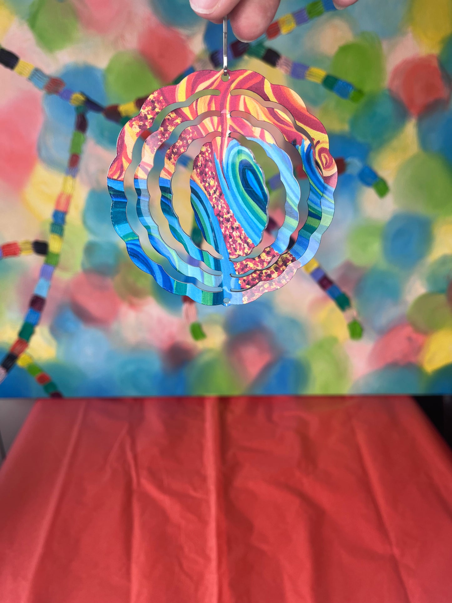 Round Wind Spinners - 4 inch