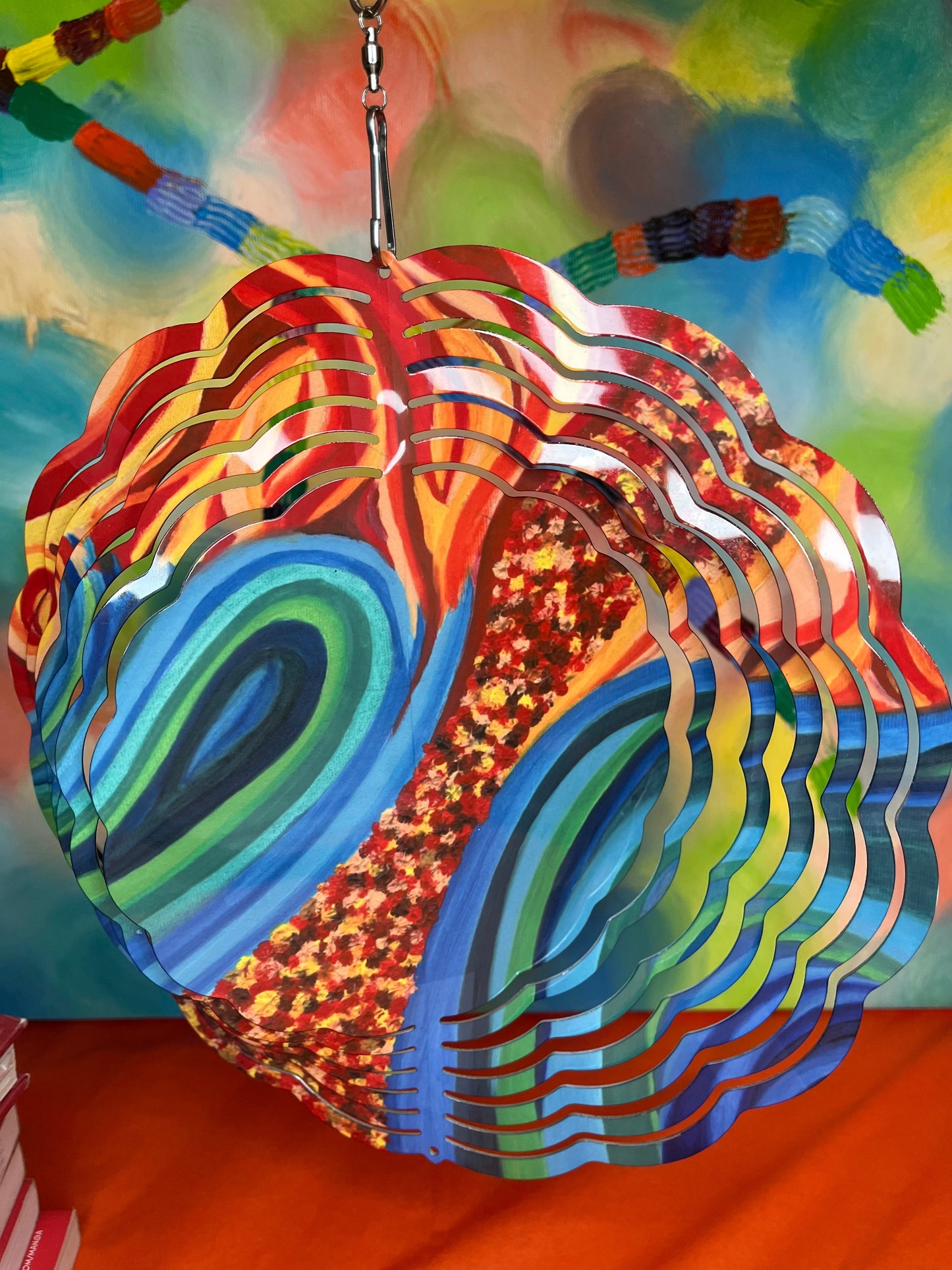 Round Wind Spinners - 8 inch